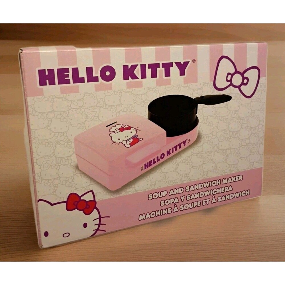 Hello Kitty Sanrio Soup and Sandwich Maker Pink